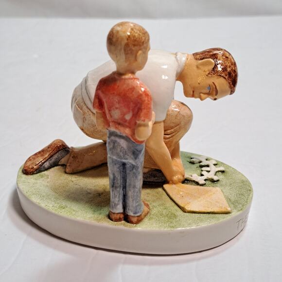 Vintage 1981 Sebastian Miniature Figurine 390 The First Kite signed Woody Baston - Picture 2 of 7